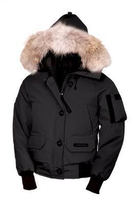 Womens Canada Goose Black Chilliwack Bomber Jacket sale